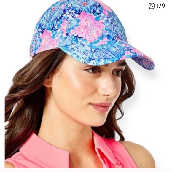 Lilly Pulitzer Hat Run Around Hat in Sway With Me NWOT - Picture 2 of 9